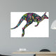Bright Kangaroo Wall Decal