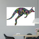 Bright Kangaroo Wall Decal