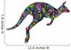 Bright Kangaroo Wall Decal