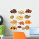 healthy Nuts fruits Wall Decal