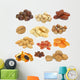 healthy Nuts fruits Wall Decal
