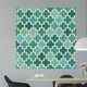 Seamless Islamic Cross Geometric Wall Decal