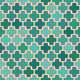 Seamless Islamic Cross Geometric Wall Decal