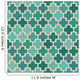 Seamless Islamic Cross Geometric Wall Decal