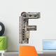Metal letter Wall Mural