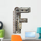 Metal letter Wall Mural