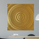 Gold Mandala Indian Decorative Wall Decal Design 1