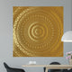 Gold Mandala Indian Decorative Wall Decal Design 1