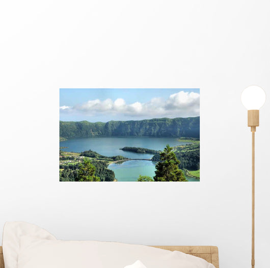 Lakes Volcanic Crater Wall Decal