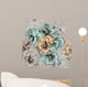 Beautiful Seamless Floral Wallpaper Wall Decal