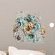 Beautiful Seamless Floral Wallpaper Wall Decal