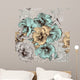 Beautiful Seamless Floral Wallpaper Wall Decal