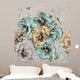 Beautiful Seamless Floral Wallpaper Wall Decal