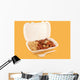 styrofoam take-out  container with Chinese food Wall Mural