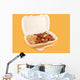 styrofoam take-out  container with Chinese food Wall Mural