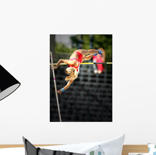 Pole vault Wall Mural