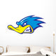 fast duck mascot Wall Decal