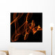 Abstract Fire Illustration Wall Decal