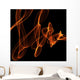 Abstract Fire Illustration Wall Decal