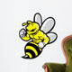 bee mascot Wall Decal