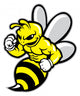 bee mascot Wall Decal