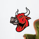 bull mascot Wall Decal