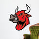 bull mascot Wall Decal