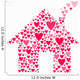 Valentine day love declaration home 