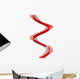 Walking on career ladder Wall Decal