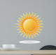 Bright Powerful Sun Wall Decal