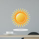 Bright Powerful Sun Wall Decal