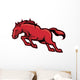 wild horse running Wall Decal