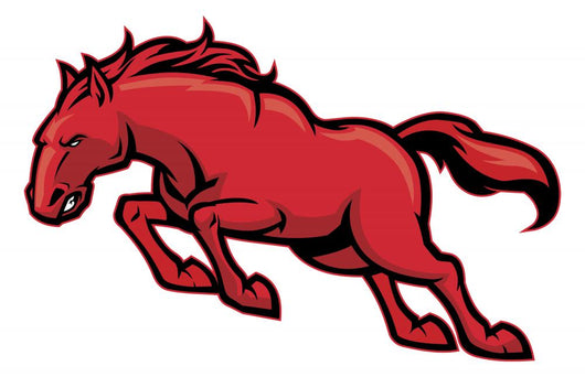 wild horse running Wall Decal
