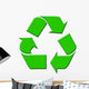 environnement recyclage recycler Wall Decal