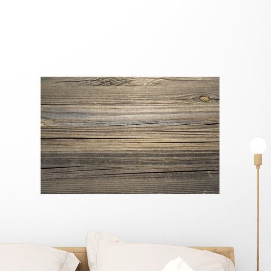 Dark Wood Boards Pattern Wall Decal
