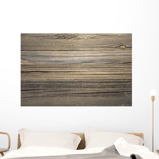 Dark Wood Boards Pattern Wall Decal