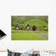Iceland Tradition Houses Wall Decal