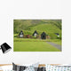 Iceland Tradition Houses Wall Decal