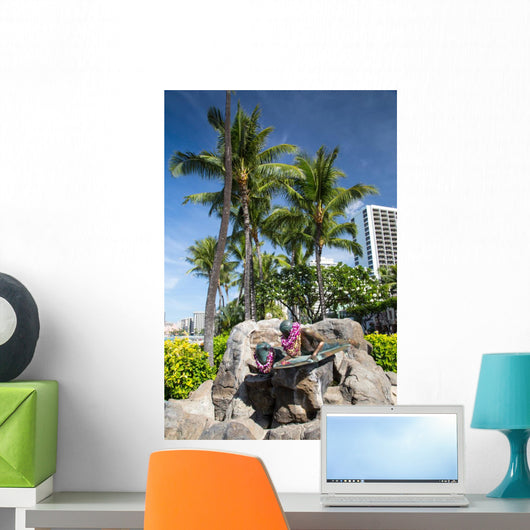Hawaii Oahu Waikiki Wall Decal