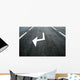Road Arrow Wall Decal