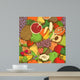 Bright Juicy Fresh Fruits Wall Decal