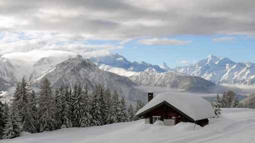 Around Aletsch Glacier Wall Decal Design 2