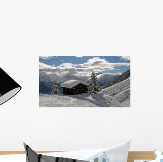 Around Aletsch Glacier Wall Decal Design 1