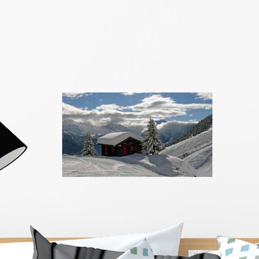Around Aletsch Glacier Wall Decal Design 1