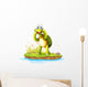 Smiling Turtle Wall Decal