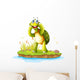 Smiling Turtle Wall Decal