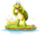 Smiling Turtle Wall Decal