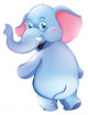 A Cute Young Elephant 