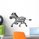 A Zebra Running 