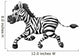 A Zebra Running 